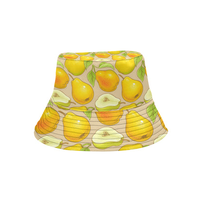 Pear Pattern Print Design PE05 Unisex Bucket Hat