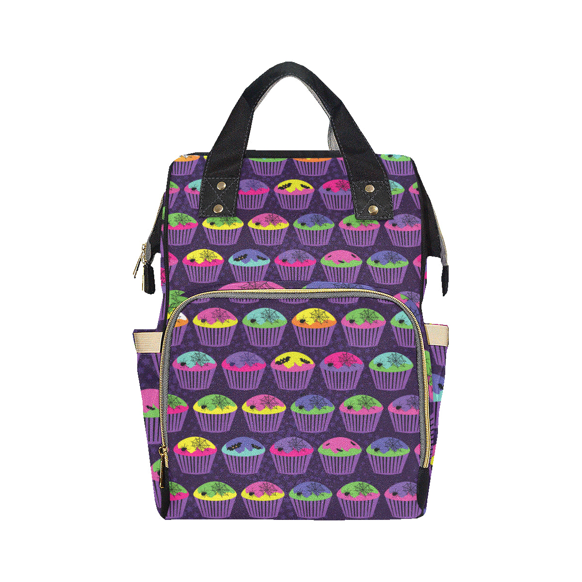 CupCake Halloween Diaper Bag Backpack