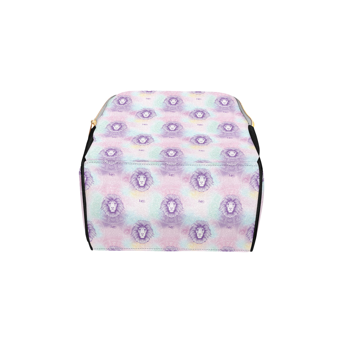 Leo Pattern Print Design 03 Diaper Bag Backpack