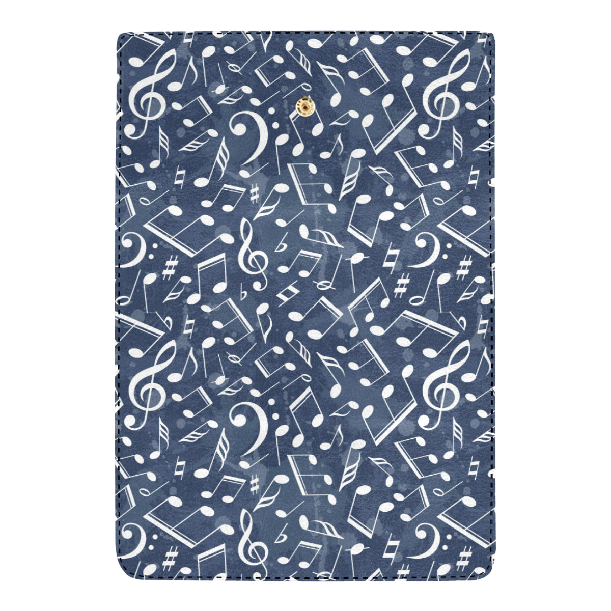 Music note Pattern Print Design A02 Women's Trifold Wallet