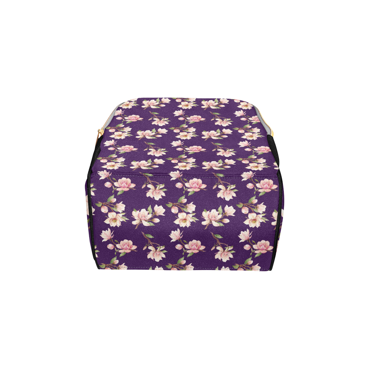 Magnolia Pattern Print Design MAG02 Diaper Bag Backpack