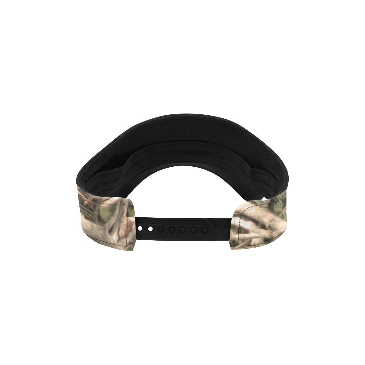 Camouflage Realistic Tree Authumn Print Unisex Sun Visor