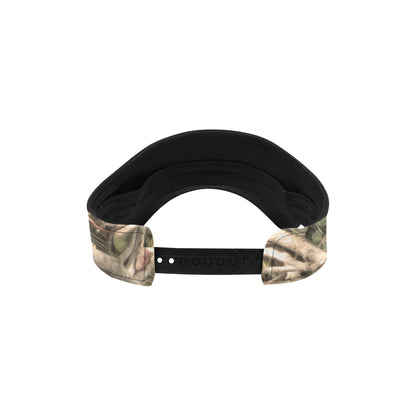 Camouflage Realistic Tree Authumn Print Unisex Sun Visor