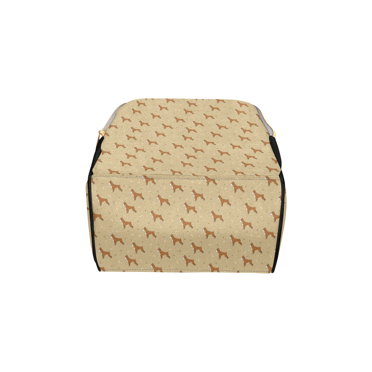 Boxers Pattern Print Design 02 Diaper Bag Backpack