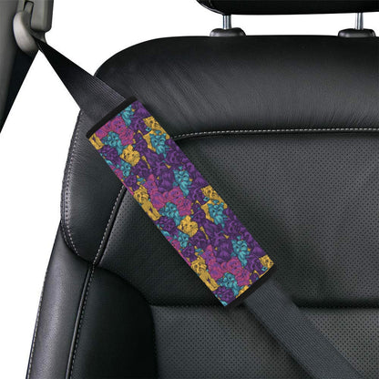 Yorkshire Terriers Print Design LKS3010 Car Seat Belt Cover