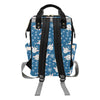 Goat Print Design LKS402 Diaper Bag Backpack