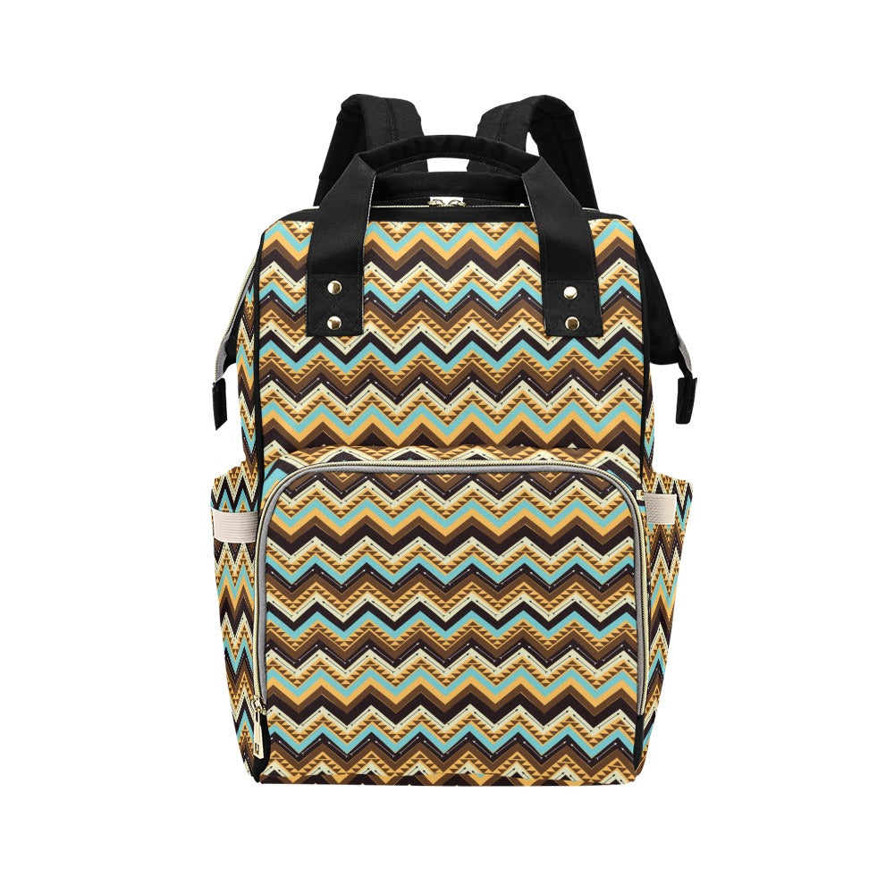 Southwest Pattern Print Design LKS301 Diaper Bag Backpack