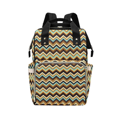 Southwest Pattern Print Design LKS301 Diaper Bag Backpack