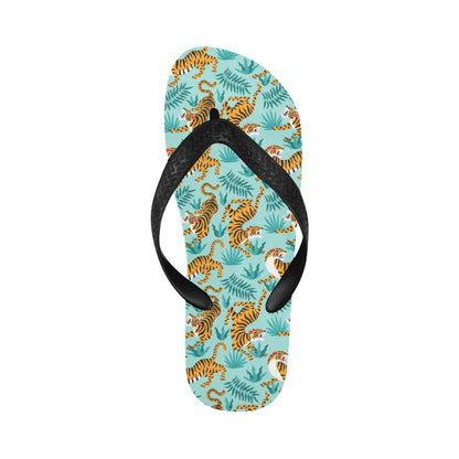 Tiger Print Design LKS304 Flip Flops