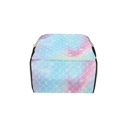Rainbow Pattern Print Design A06 Diaper Bag Backpack