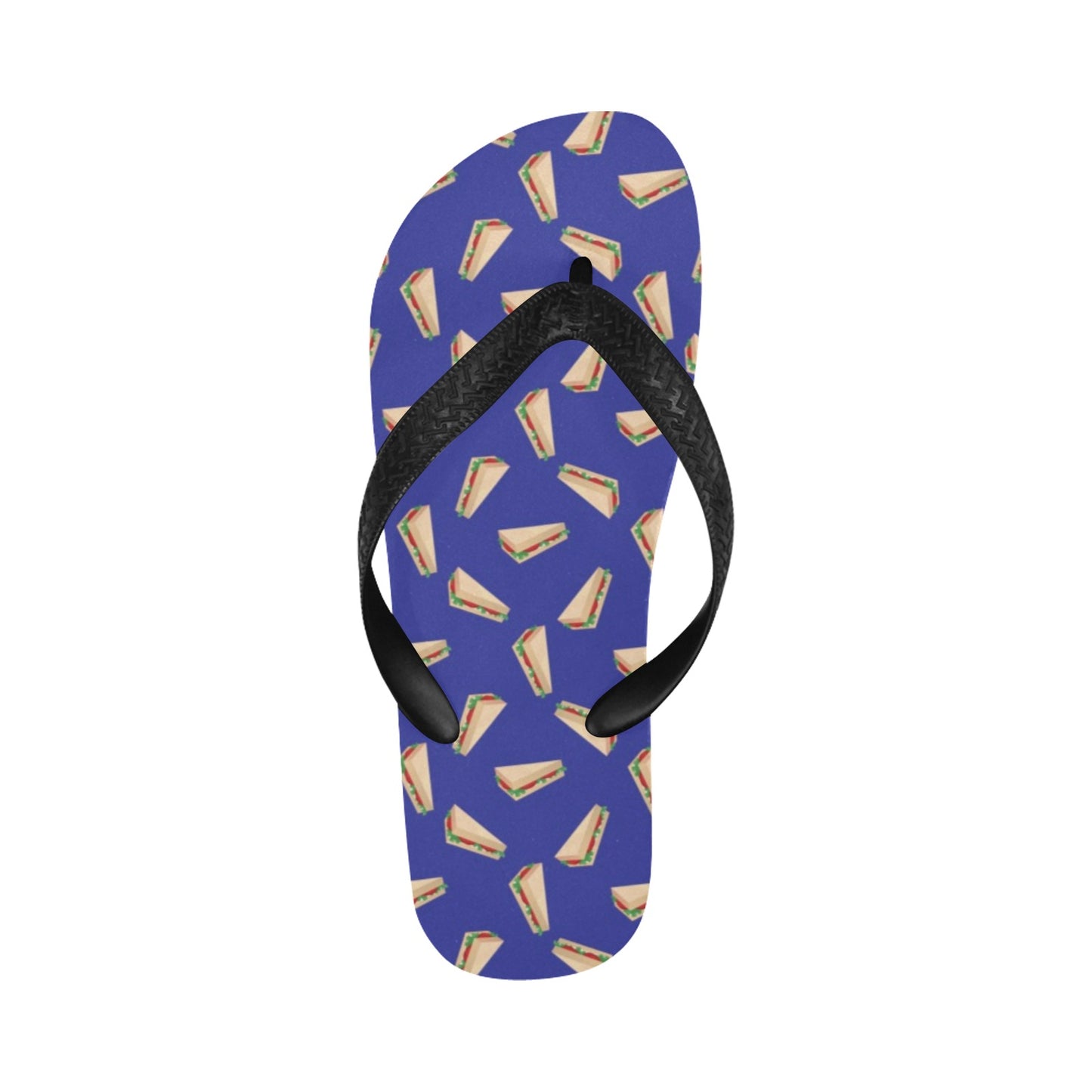 Sandwich Print Design LKS303 Flip Flops