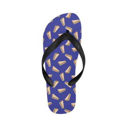 Sandwich Print Design LKS303 Flip Flops