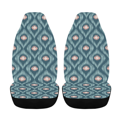 Ikat Print Design LKS402 Car Seat Covers