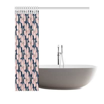 Plumeria Pattern Print Design PM018 Shower Curtain