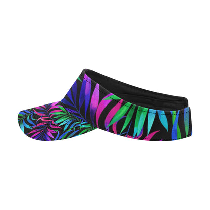Tropical Flower Pattern Print Design TF010 Unisex Sun Visor