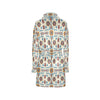 Suzani Print Design LKS301 Women's Fleece Robe