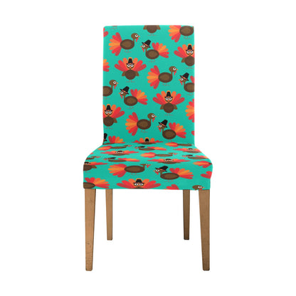 Thanksgiving Print Design LKS307 Dining Chair Slipcover
