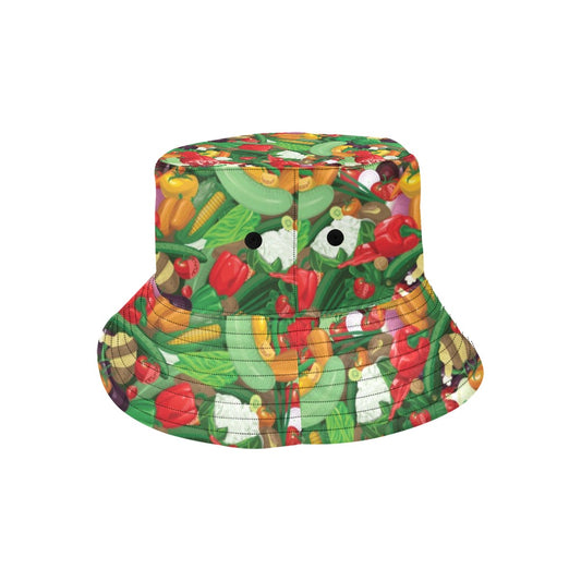 Salad Mix Vegetableprint Design LKS301 Unisex Bucket Hat