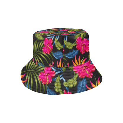 Bird Of Paradise Pattern Print Design BOP014 Unisex Bucket Hat