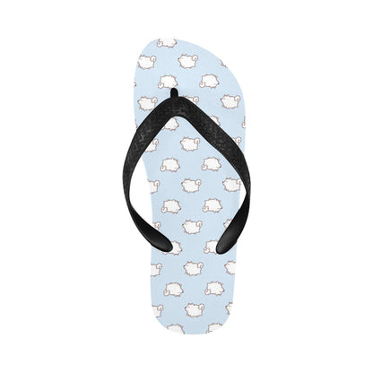 Samoyeds Print Design LKS301 Flip Flops