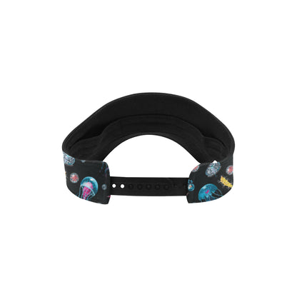 Jellyfish Underwater Print Unisex Sun Visor