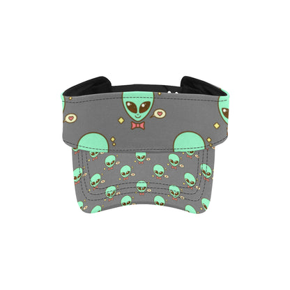 Alien Pattern Print Design 02 Unisex Sun Visor