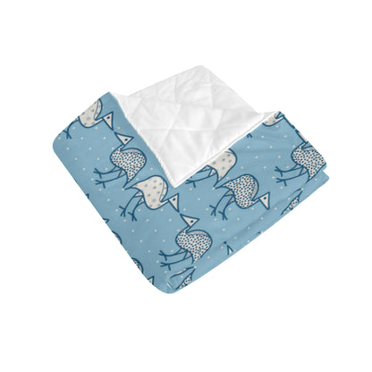 Emu Pattern Print Design 01 Premium Quilt