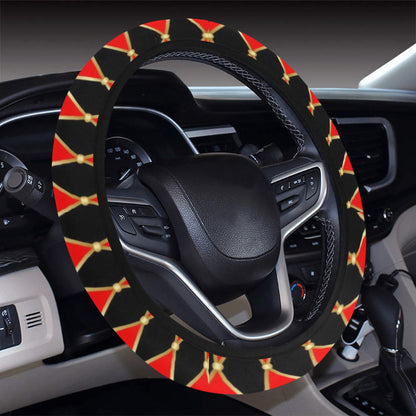 Harlequin Print Design LKS401 Steering Wheel Cover with Elastic Edge