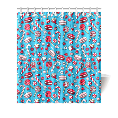 Candy Pattern Print Design 05 Shower Curtain