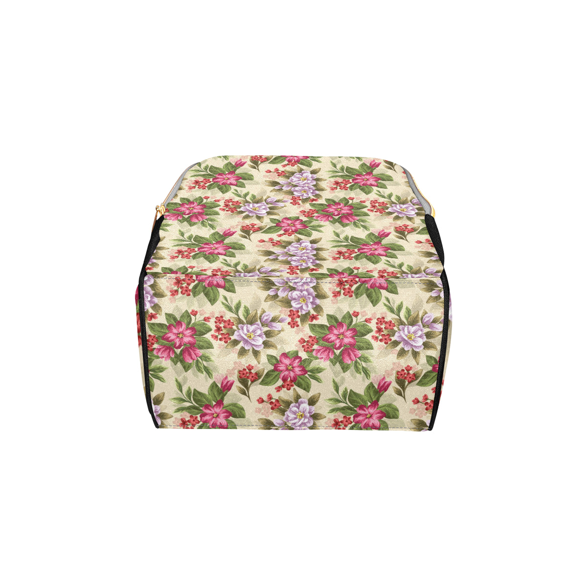 Summer Floral Pattern Print Design SF08 Diaper Bag Backpack