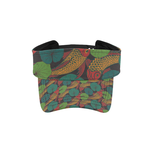 KOI Fish Pattern Print Design 01 Unisex Sun Visor