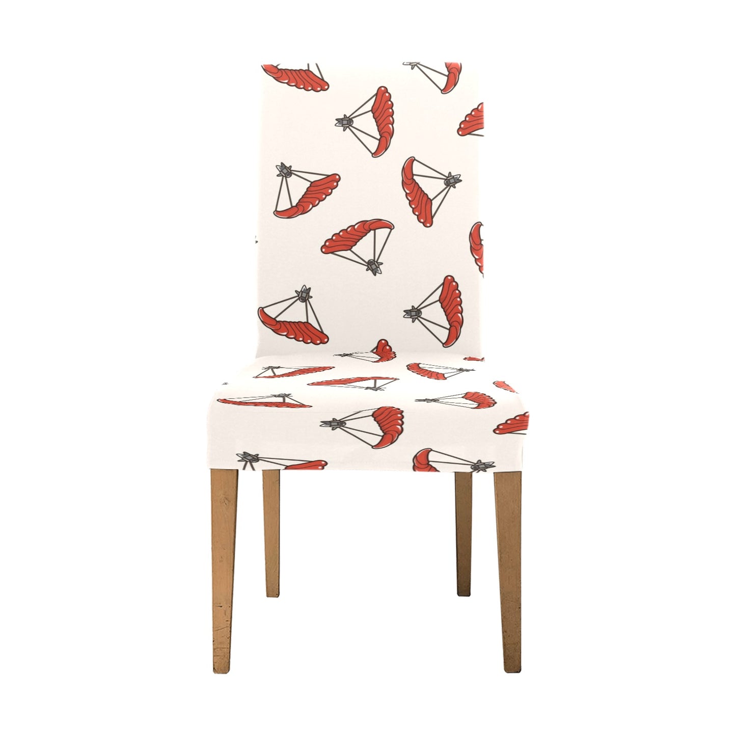 Skydiver Print Design LKS302 Dining Chair Slipcover