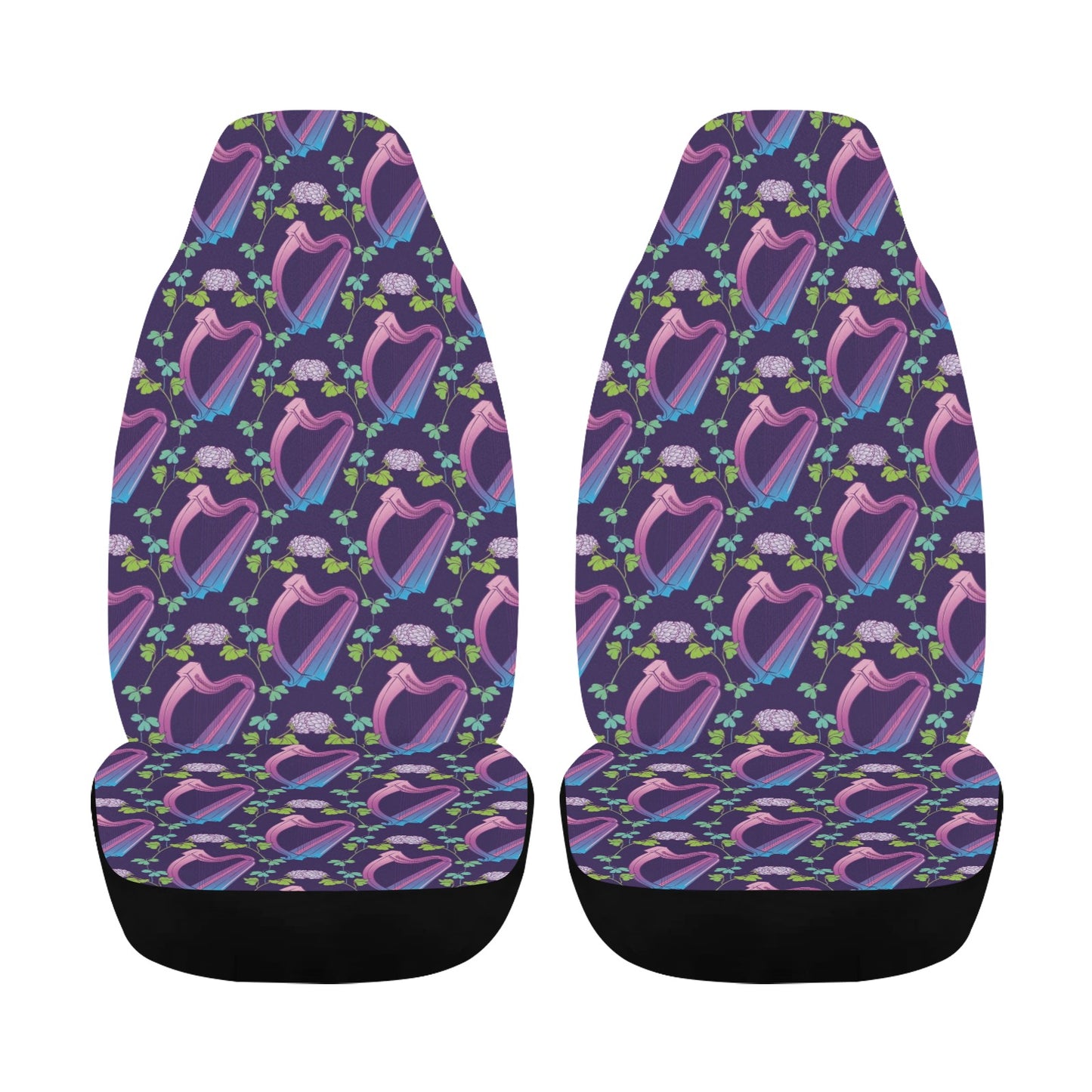 Harp Print Design LKS403 Car Seat Covers