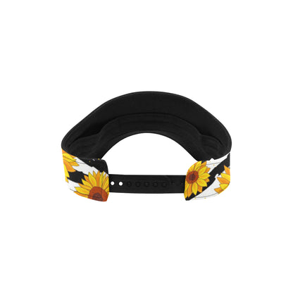 Sunflower Pattern Print Design SF010 Unisex Sun Visor
