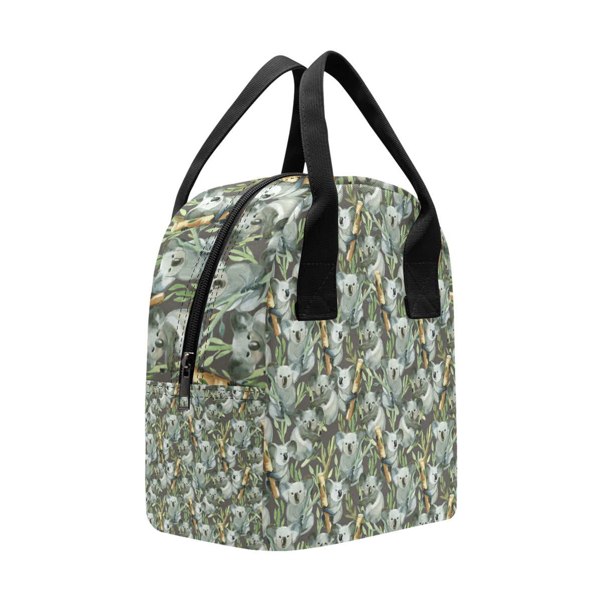 Koala Pattern Design Print Insulated Lunch Bag