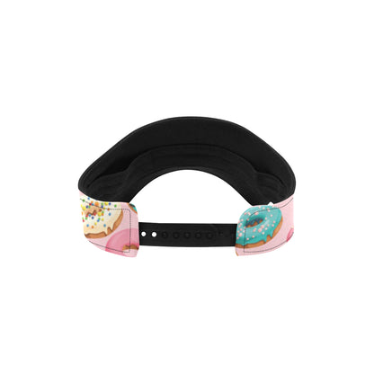 Donut Pattern Print Design DN06 Unisex Sun Visor