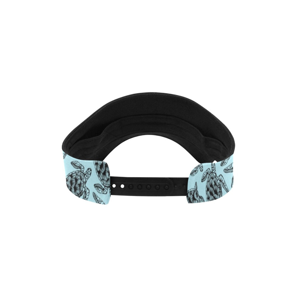 Sea Turtle Print Design LKS3010 Unisex Sun Visor