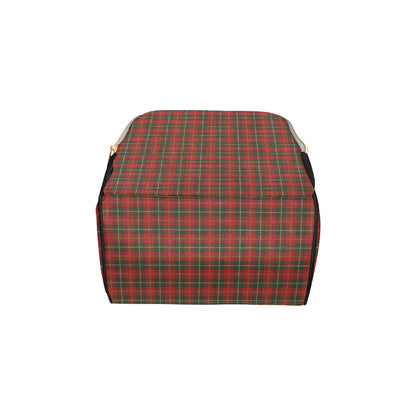 Holiday Tartan Plaid Pattern Diaper Bag Backpack