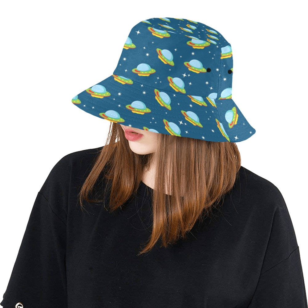 UFO Print Design LKS305 Unisex Bucket Hat