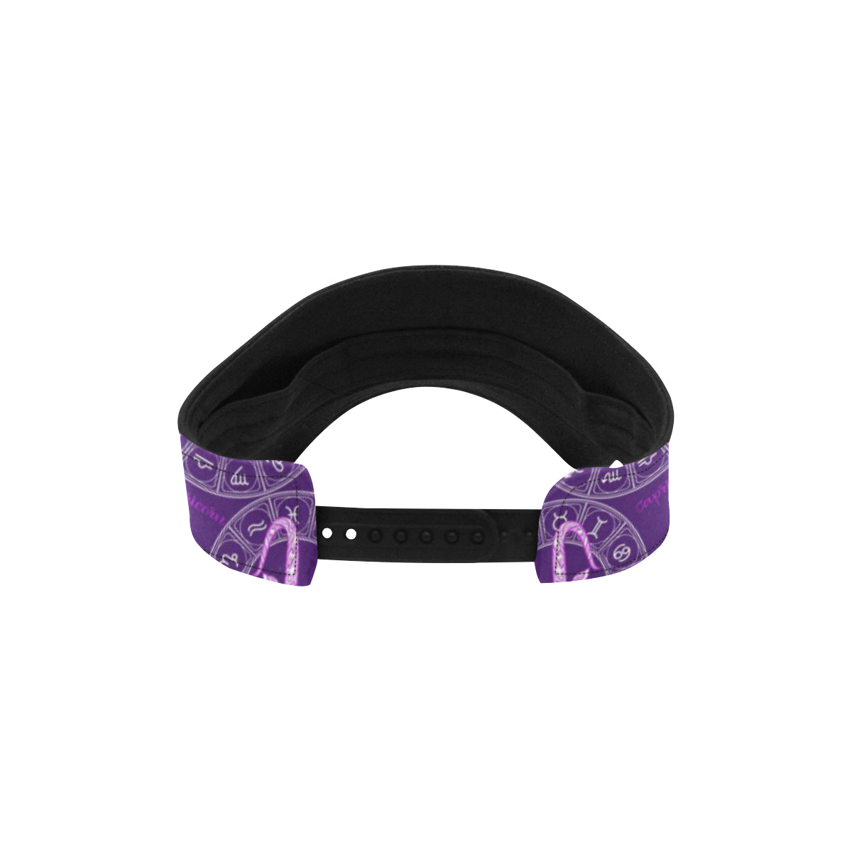 Capricorn Zodiac Pattern Print Design 04 Unisex Sun Visor