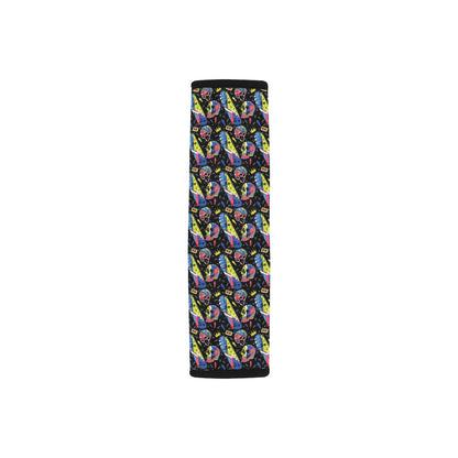 Skateboard Print Design LKS304 Car Seat Belt Cover