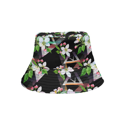 Apple blossom Pattern Print Design AB07 Unisex Bucket Hat