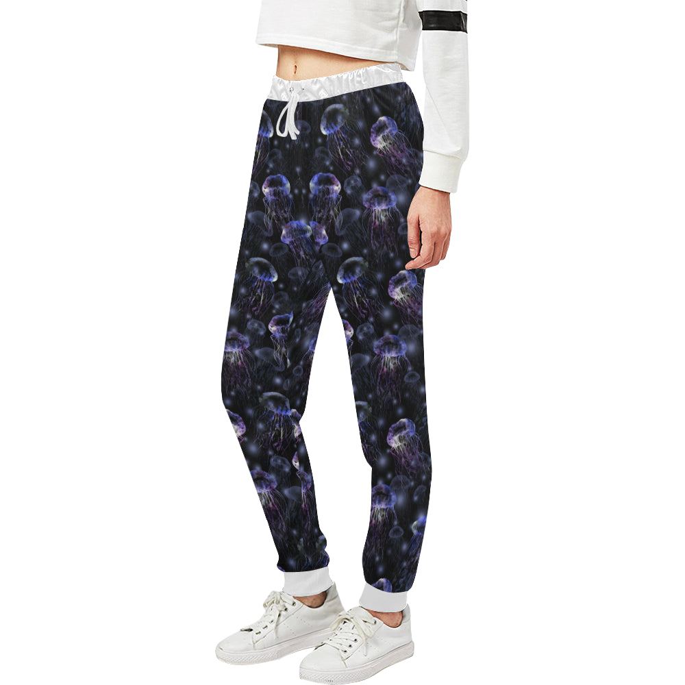Jellyfish Themed Unisex Sweatpants