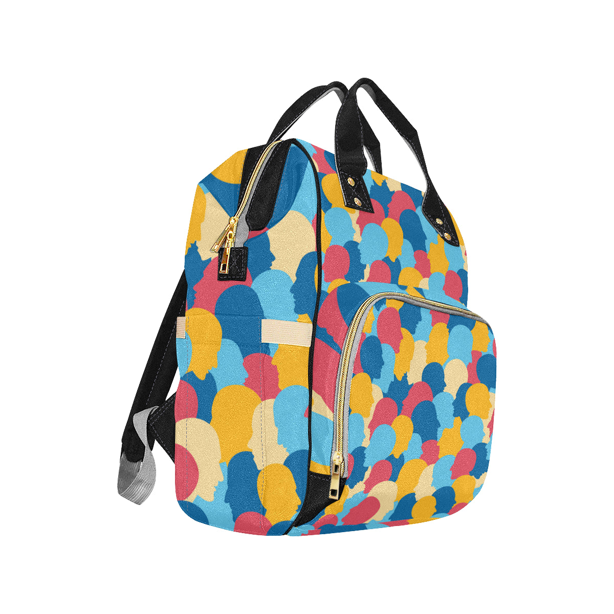 Psychology Pattern Print Design A02 Diaper Bag Backpack