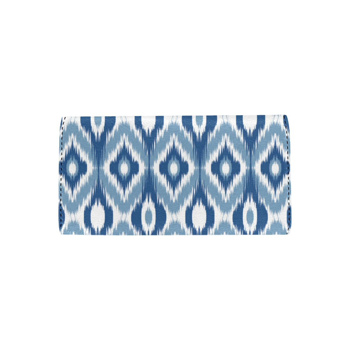 Ikat Pattern Print Design 03 Women's Trifold Wallet