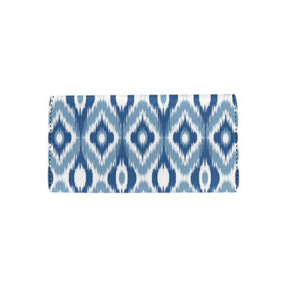 Ikat Pattern Print Design 03 Women's Trifold Wallet