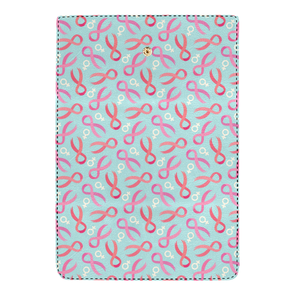 Breast cancer Pattern Print Design 03 Women's Trifold Wallet