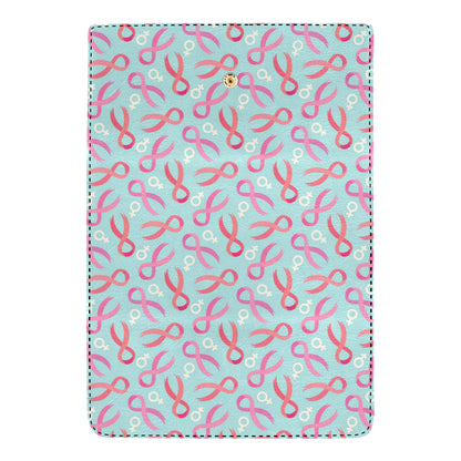 Breast cancer Pattern Print Design 03 Women's Trifold Wallet