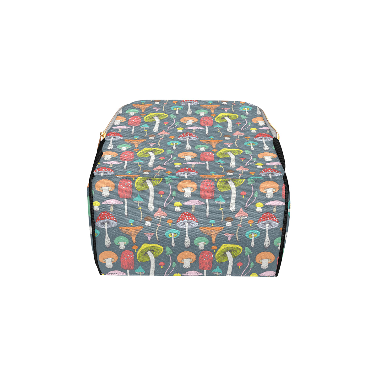 Mushroom Pattern Print Design A03 Diaper Bag Backpack