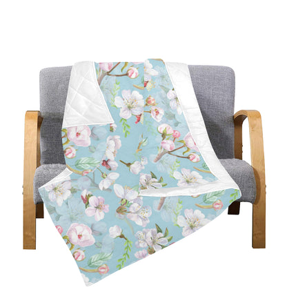 Apple blossom Pattern Print Design AB06 Premium Quilt